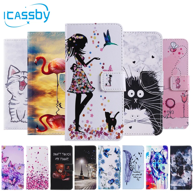 

Flip Book Case For Coque Huawei P30 Luxury Cat Wolf Leather Wallet Phone Cover For Huawei P30 Case Etui For Huawei P30 Capinha