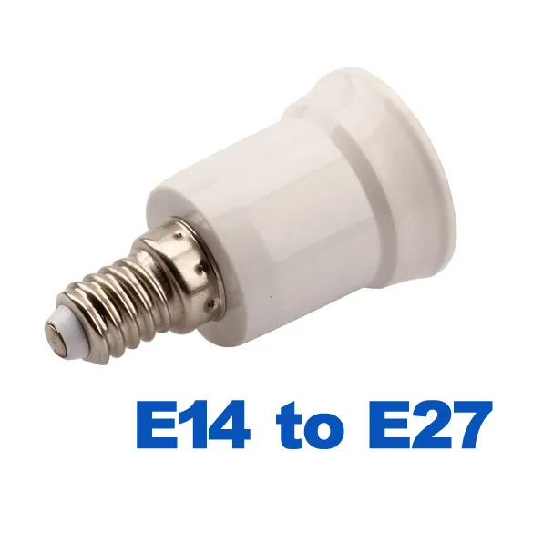 Us 0 76 11 Off Candelabra Bulb Socket Enlarger Adapter E14 To E27 For Ceiling Fans Or Lights With Candelabra Sockets Magnifies Lamp In Lamp Bases