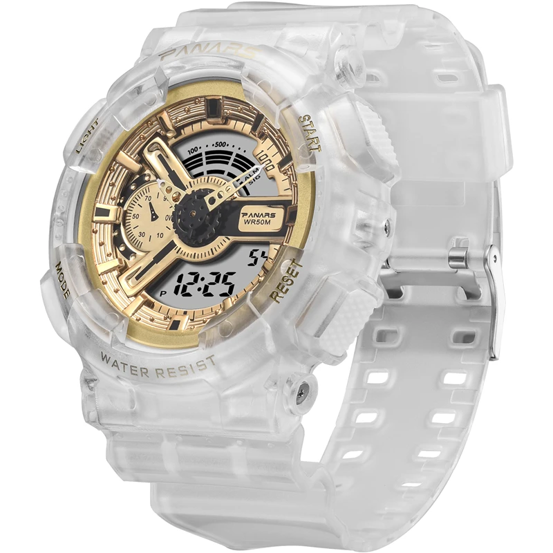 

PANARS New Arrival Military Watch Men's LED Digital Watch Outdoor Multi-function Waterproof Luminous Sports Watch Relojes Hombre