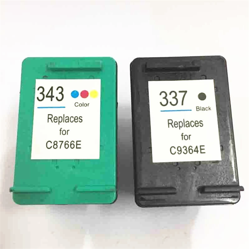 Vilaxh 337 343 совместимый картридж Замена для HP hp337 Deskjet 2575 c4180 d4160 d5160 8050