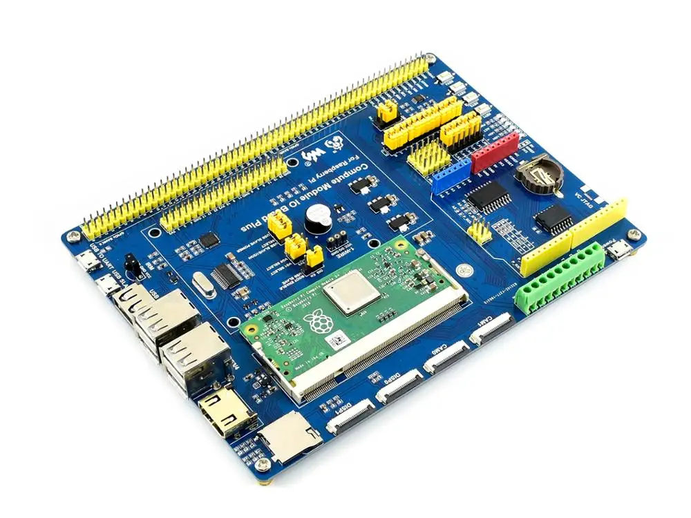  Raspberry Pi Compute Module 3+/32GB Development Kit Type B CM3+ IO Board HDMI LCD DS18B20 IR Remote