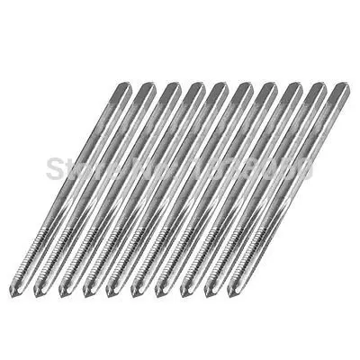 

High Speed Steel 3 Flutes H2 M3 Metric Thread Plug Taper Pipe Tap 10pcs