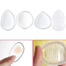 Прозрачный Желейный пуфик 1 шт. силиконовая Губка Кисть для нанесения макияжа слоеные жидкие основы красоты инструменты для макияжа