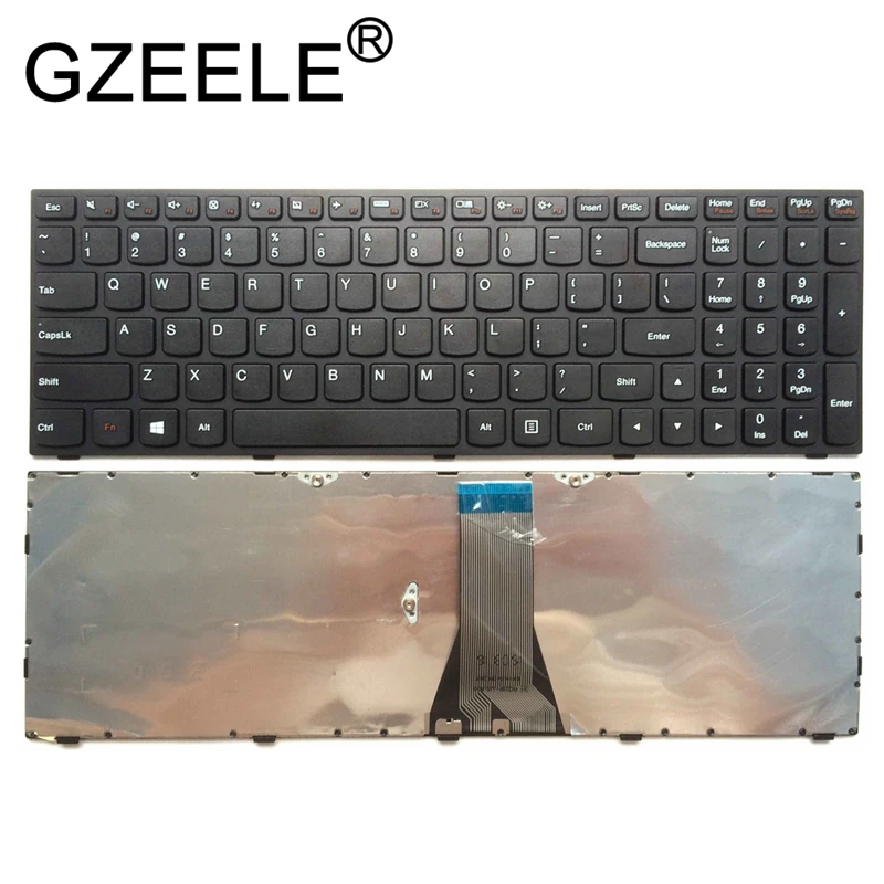 

GZEELE Keyboard for Lenovo G50 Z50 B50-30 B50-70 B50-80 G50-70AT B50-70 Z70-80 G50-70 B50-50 B71-80 Z50-75 English laptop US