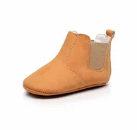 Toddler Baby Boy Girl Shoes 0-24M Infant Prewalker First Walkers Moccasins Soft PU Ankle Boots Newborn Footwear Crib Bebe Shoes 1