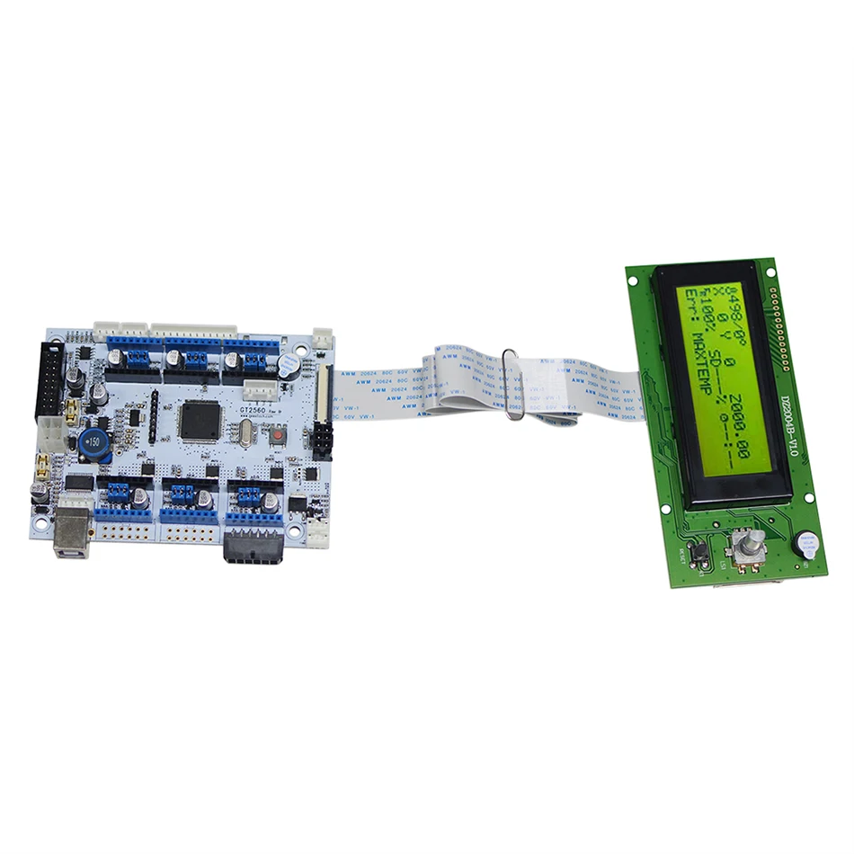 Geeetech GT2560 ReV B & LCD 2004 Набор для MeCreator 2|Детали и аксессуары 3D-принтеров| |