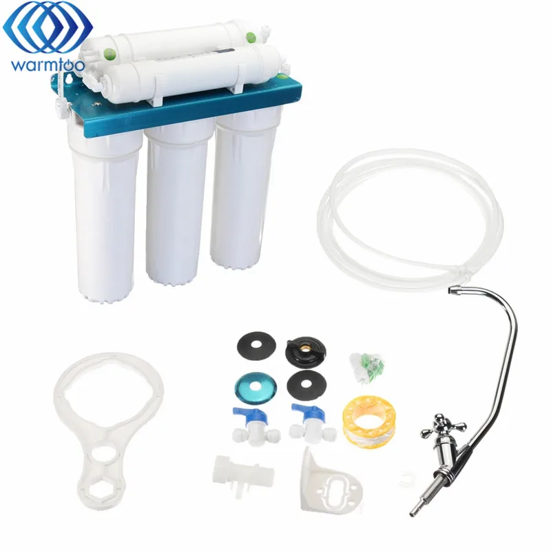 5 ультрафильтрационный очиститель воды для дома, кухни, прямой питьевой фильтр, ПП, хлопок, Кокосовая оболочка, настенный ABS корпус