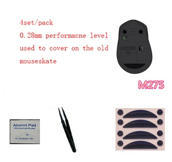 

Professional Hotline games mouseskate for Logitech M275 0.28mm performance level teflon mouse feet mouse pad free shipping