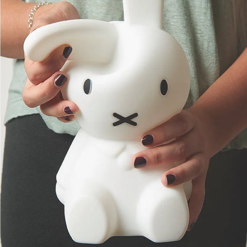 

Rabbit Table Light Children Silicone LED Bed Table Lamp LED Night Light USB Rechargeable NightLight For Kids Gift Home Decor
