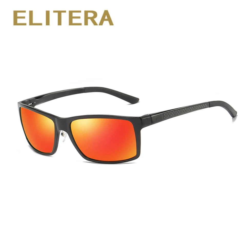 Goedkoop ELITERA Brand Design Gepolariseerde Zonnebril mannen Rijden Vissen Shades Zonnebril Voor Mannen Hoge Kwaliteit Brillen