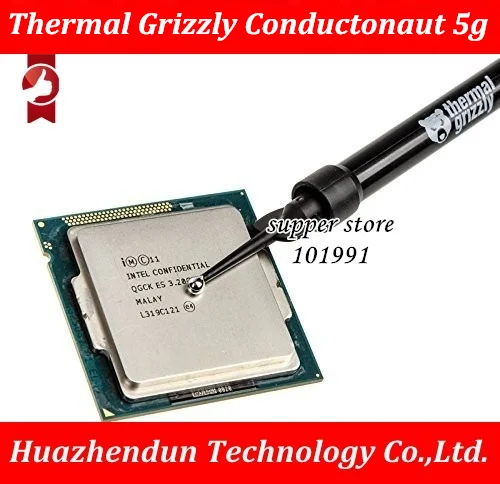 Thermal Grizzly Conductonaut 5g PC Graphics card CPU GPU Cooling liquid metal Thermal Compound Cooler fan Thermal Grease/paste цена Thermal Grizzly Conductonaut 5g PC Graphics card CPU GPU Cooling liquid metal Thermal Compound Cooler fan Thermal Grease/paste цены онлайн