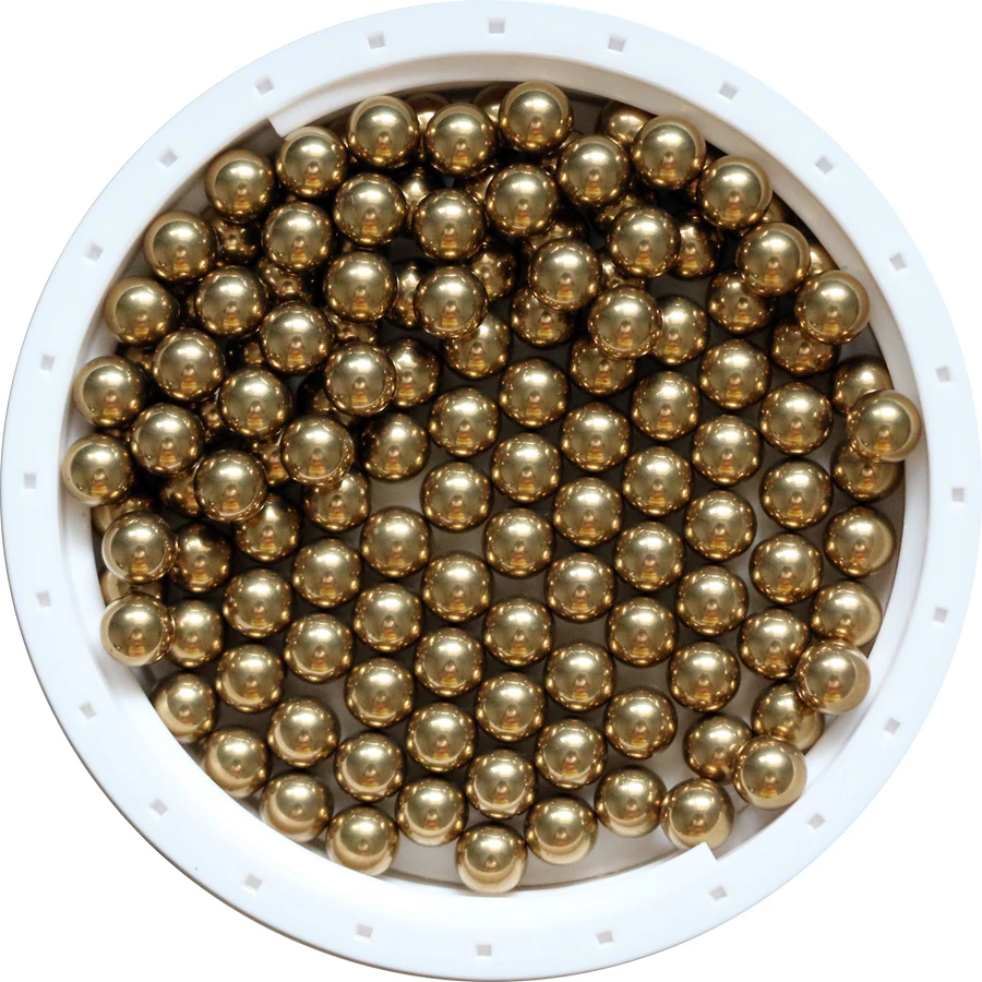 

4mm 100 PCS Solid Brass ( H62 ) Bearing Ball Free Shipping