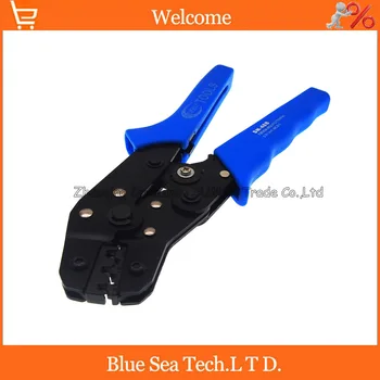 

Crimping Tools Terminal crimping pliers For 26-16 AWG ,0.14-1.5mm2 of 2.8mm to 6.3mm terminal etc.