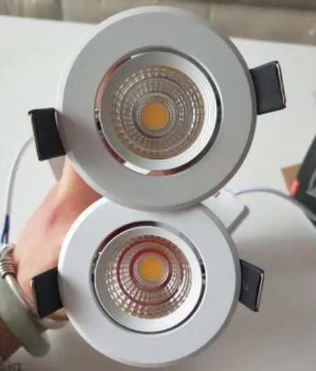 

Dimmable Led downlight light COB Ceiling Spot Light 3W 5W 7W 9W 12W 15W 85-265V ceiling recessed Lights Indoor Lighting