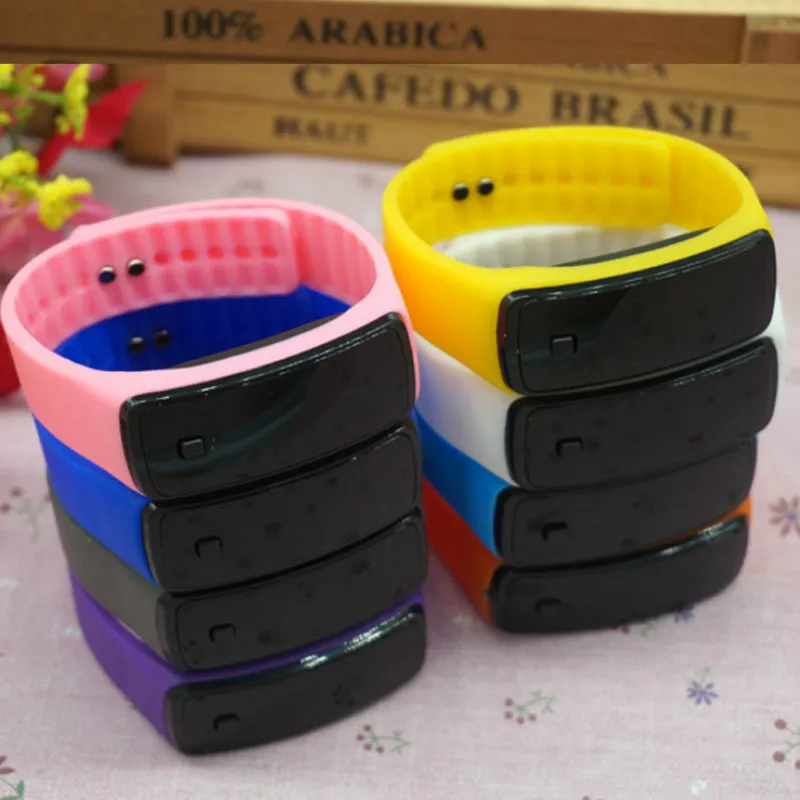 

Generation Bracelet Led Silicone Watch Fashionable Sports Sunglasses Led Children Watch Male and Female Students Second