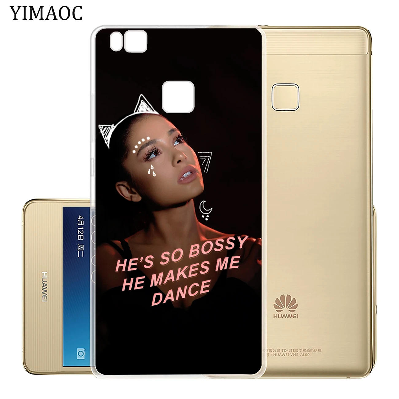 Мягкий силиконовый чехол для телефона YIMAOC Ariana Grande Huawei Y7 Y6 Y9 Prime 2018 Honor 20 10 8 8C 8X 9X 9 Lite