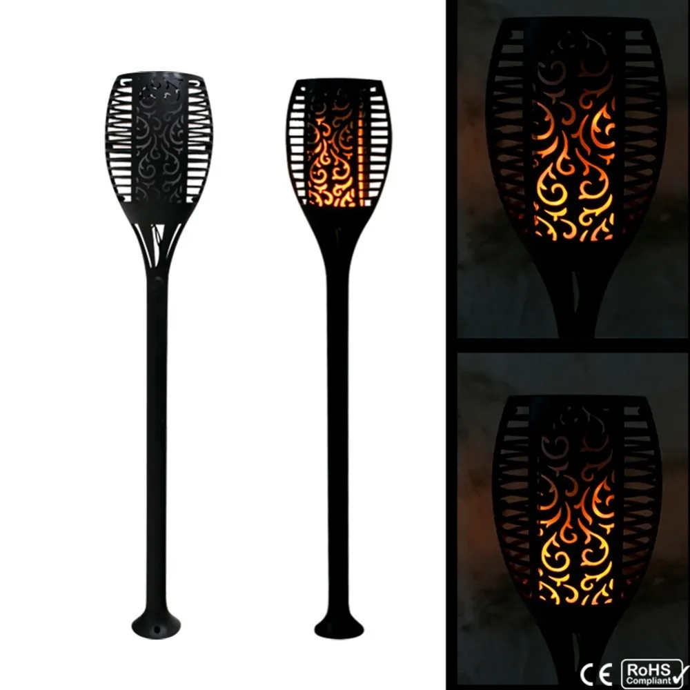 

Solar Flame Flickering Lawn Lamp Led Dancing Flame Light Waterproof Outdoor Garden Lamp Decoration Landscape Lighting Path Light