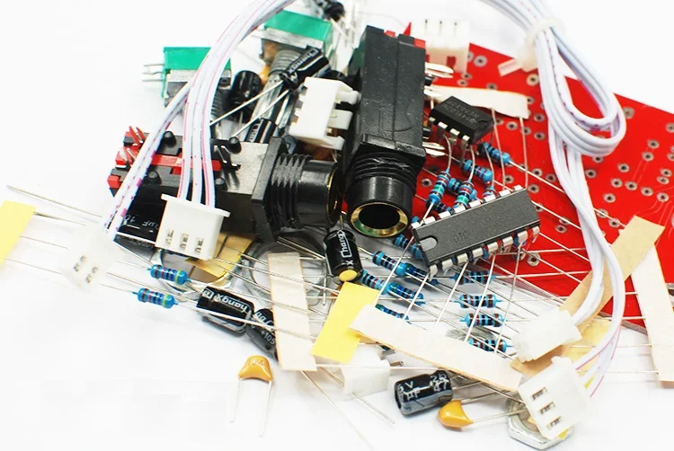 DIY PT2399 Плата усилителя цифрового микрофона караоке пластина преусилитель