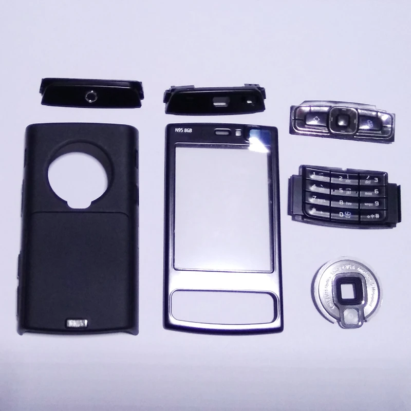 Replacement Full Housing Case + Keypads For Nokia N95 8GB Housing Cover