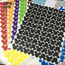 3D мультяшный Микки Маус в форме головы стикер для детской комнаты украшение для детской комнаты плакат детские подарки виниловые художественные наклейки на стены