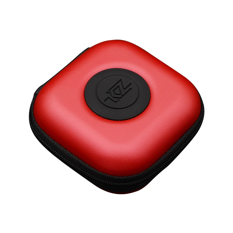

Original KZ PU Case Bag Earphone Headset Accessories Portable Case Pressure Shock Absorption Storage Package Case Bag With Logo