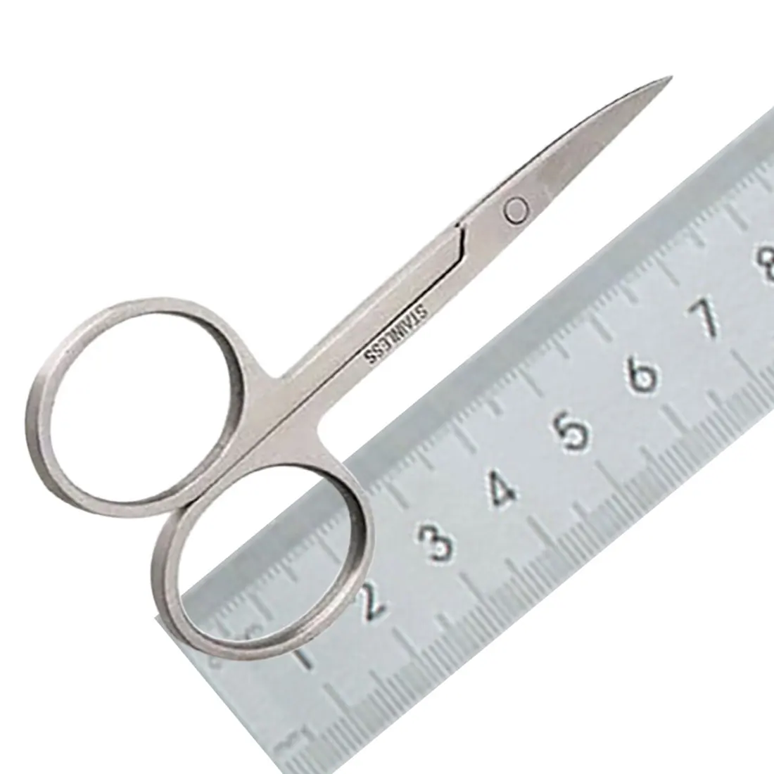 

Eyebrow Hair Trimming Beauty Makeup Nail Scissors Stainles Steel Straight Scissors Facial Trimming Tweezer Makeup Scissors Tool