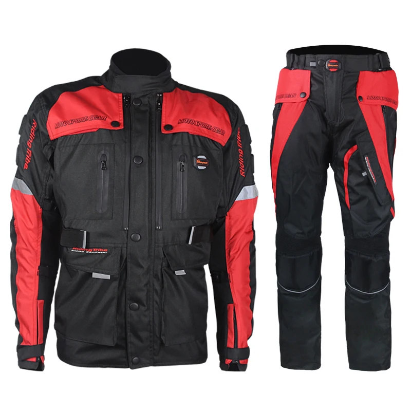 

4 Seasons Motorcycle Riding Jackets Motorbike Racing Windproof Motocross Waterproof Pull Dress Jaqueta Rally jacket Clothing