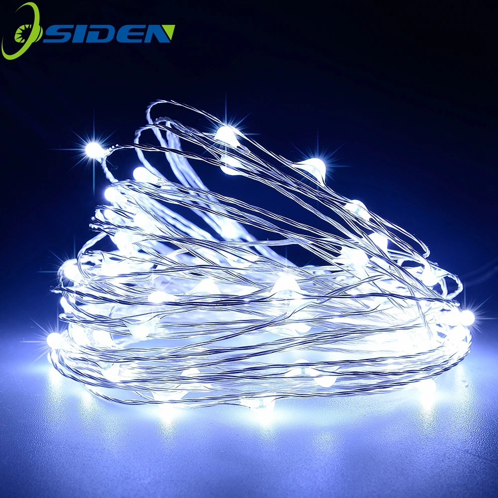 Гирлянда Рождественские огни 5 В питание от USB 10 м 100LED 50LED гирлянда световая