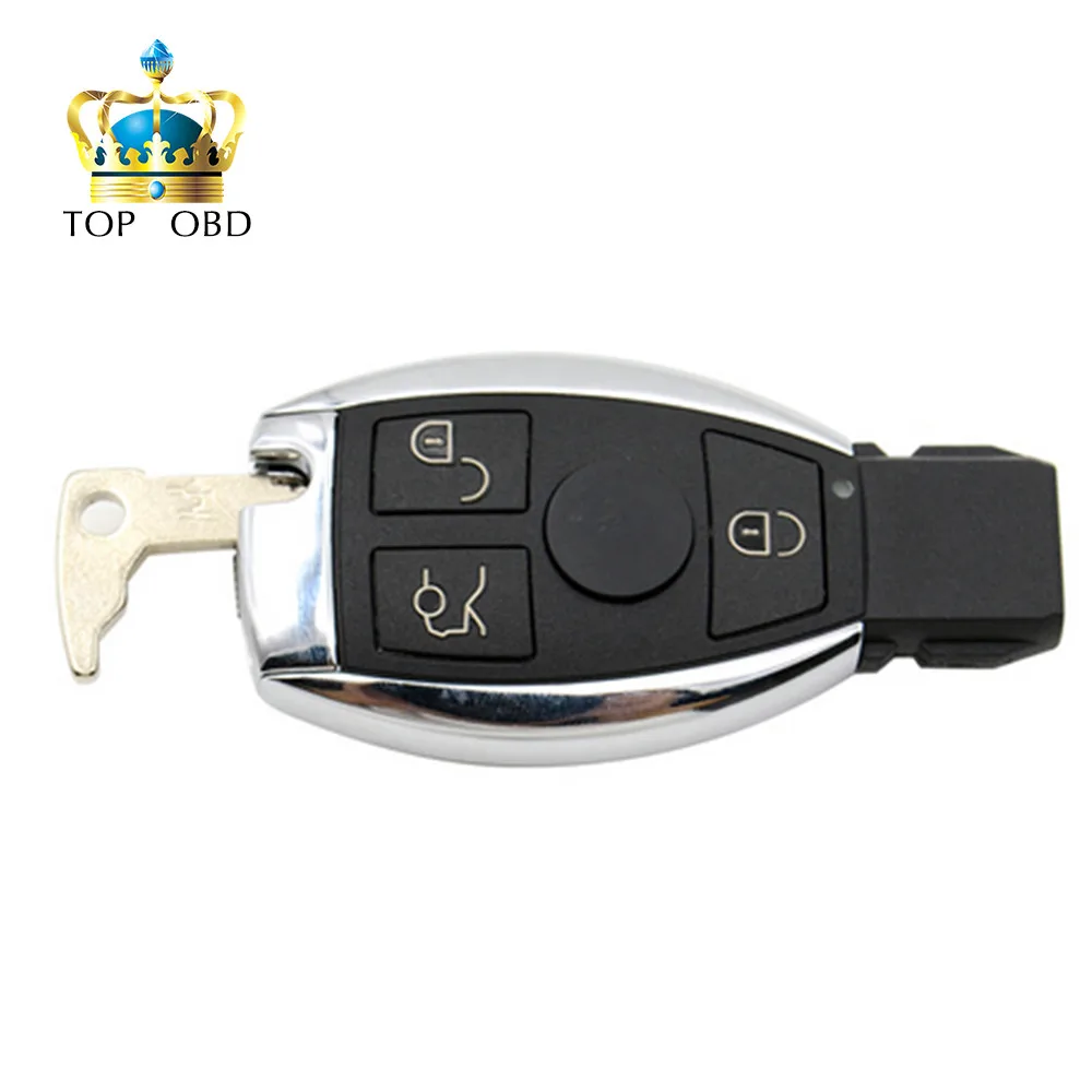 Keydiy умный дистанционный ключ с 3 кнопками для Mercedes Benz чипом NEC 315/433 МГц опционально