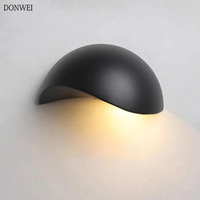

Brief 5W LED Waterproof Indoor wall light Modern Aluminum wall lamp sconce Stair bathroom mirror Light Outdoor Garden Porch lamp