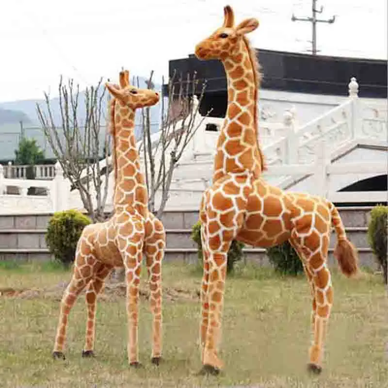 grande girafe peluche