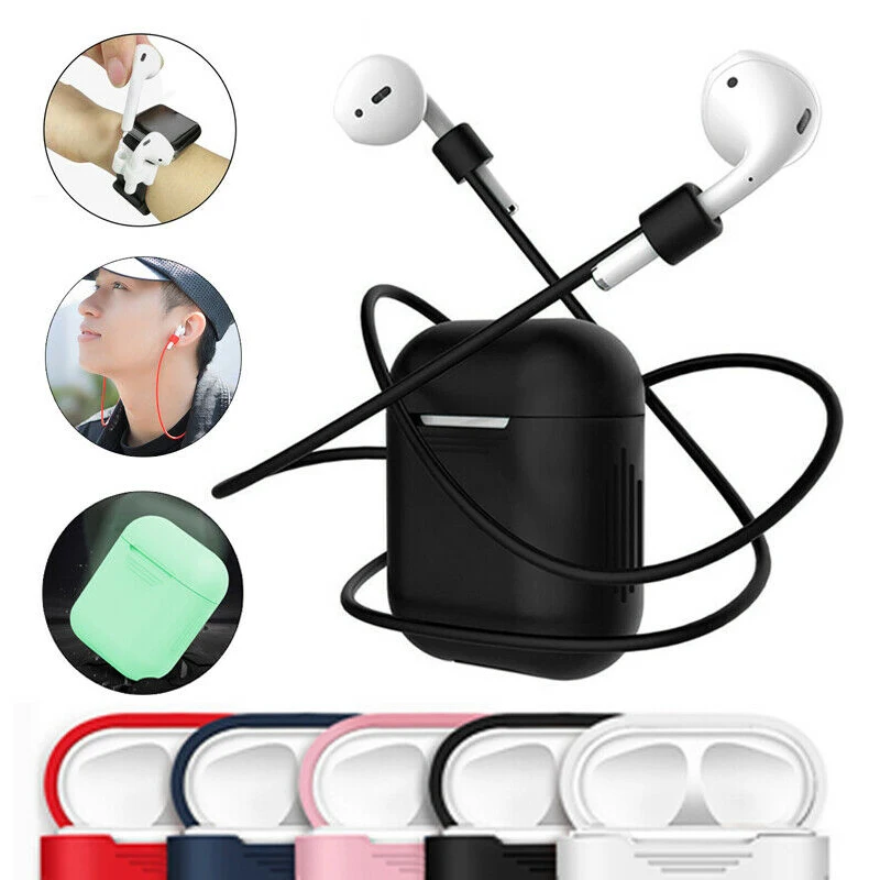 5Pcs/Set Earphone Case For Apple AirPods Accessories AirPod Case Cover For Airpods Apple Soft Silicone Protective Cases 5Pcs/Set Earphone Case For Apple AirPods Accessories AirPod Case Cover For Airpods Apple Soft Silicone Protective Cases