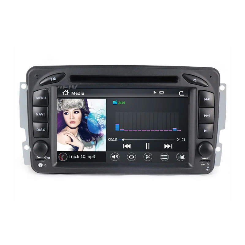 Top For Benz CLK W209 W203 W168 W208 W463 W170 Vaneo Viano Vito E210 C208 Car DVD player with GPS Radio stereo two DIN Audio USB STW 9