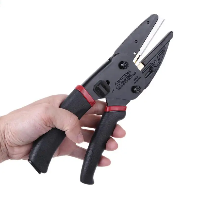 

3 in 1 Multi-functional Automatic Crimping Pliers Scissor Garden Cutting Pruning Shears Pressing Electrician Cable Wire Stripper