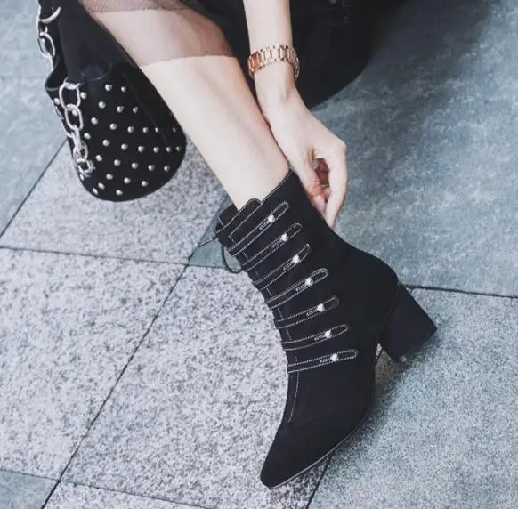Haute Qualité Casual formes Appartements as Bottes Martin Mode De Plates Femmes Boot Luxe 2018 Chaussures Super Picture Picture Style Chaussons As PgfqvxC