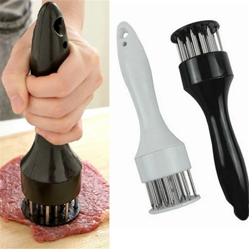 Нержавеющая сталь профессии дома Кухня Мясо Tenderizer игла для стейка Кухня Инструменты случайно Цвет