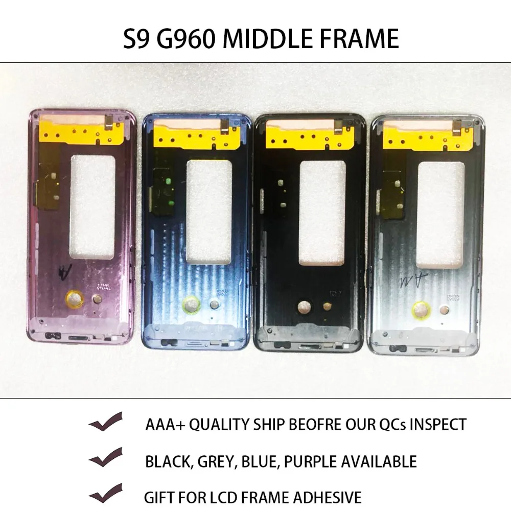 

Middle Housing Frame Bezel Cover Mid Chassis for samsung s9 G960