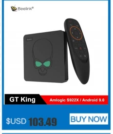 Beelink GT1-A Android 7,1 Smart tv Box Amlogic S912 приставка 3 ГБ 32 ГБ 2,4G 5G WiFi 1000 Мбит/с HDMI2.0 с голосовым пультом дистанционного управления