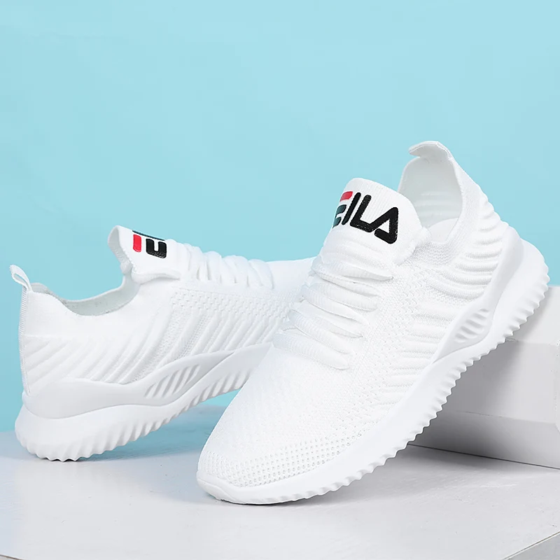 

TOSJC spring summer lace breathable sneaker lgiht weight lady shoes white sneaker zapatos de mujer lady shoes