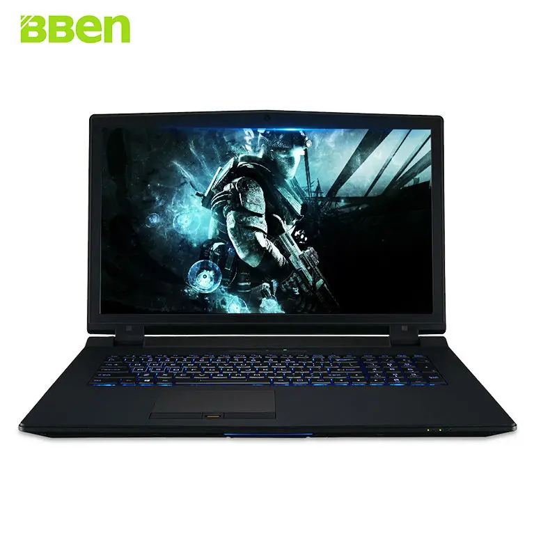 BBEN Laptop Windows 10 Intel i7 6G NVIDIA GTX970 GPU 8G+128G+1T Killer Wireless-AC Backlit Keyboard Gaming Computer 17.3 Laptops