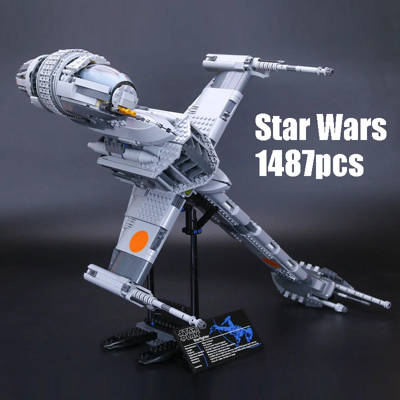 

DHL The B-wing Starfighter 1487pcs compatible Legoinglys Star Wars UCS Series Building Blocks Brick Educational Toys kids Gifts