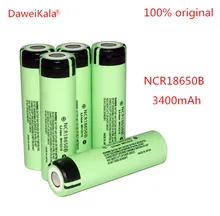 Free shopping!!! DaweiKala 100% D’origine 3.7 V RCN 18650B 3400 mAh Rechargeable Batteries 18650 Batterie/Puissance Banque/lampe de Poche