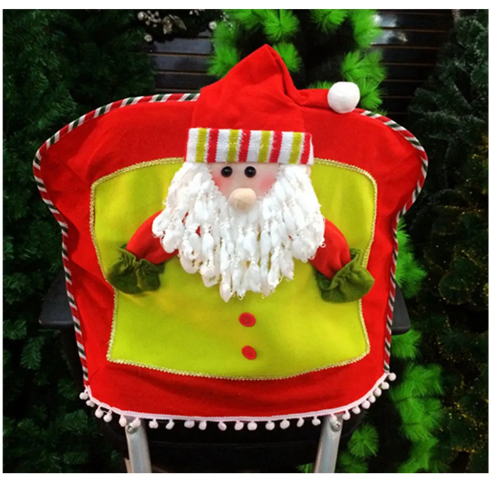2016 lovely christmas chair covers santa claus deer 2016 lovely christmas chair covers santa claus deer