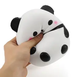 JIMITU 14 см большая панда яйцо мягкое кукла телефон ремни украшение автомобиля медленно поднимающийся Kawaii животные Дети Игрушки мягкие для