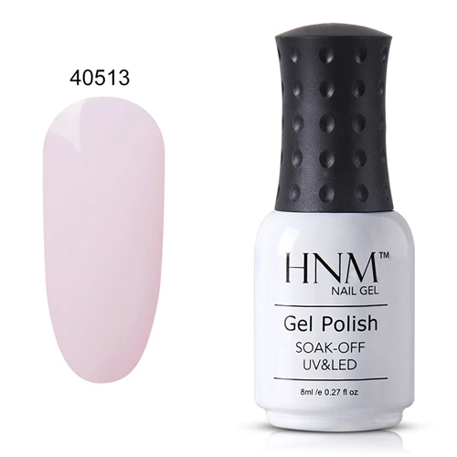 HNM 8 пилка для ногтей светлый цвет Полупостоянный верхний базовый праймер краска гель лак Замачивание от 30 цветов Гибридный лак штамповка эмаль - Цвет: 40513