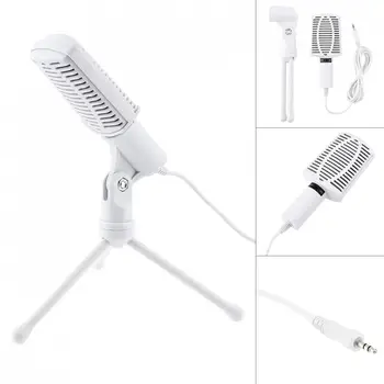 

SF-940 Portable Multifunctional Computer Capacitive Microphone for Live Broadcast /Meeting /Speech with Detachable Bracket