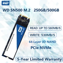 WD Blue M.2 2280 250 ГБ 500G SSD Внутренний твердотельный диск SATA 3,0 6 ГБ/сек. 2," 560 МБ/с./с ноутбук Настольный