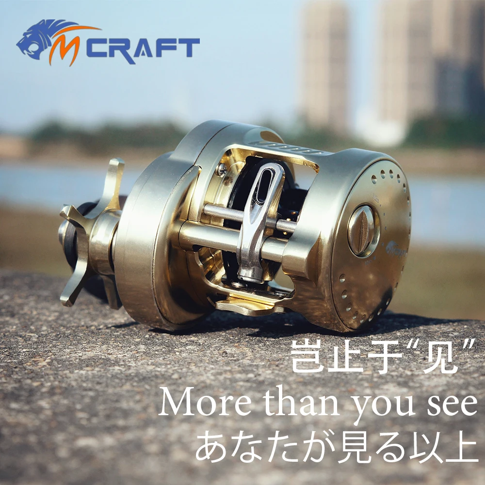 

Fishing Reel Distant Wheel Baitcasting Reel Slow Jigging Reel CNC Aluminium Fullmetal Saltwater Boat Reel 6.2:1 Sea Fishing reel