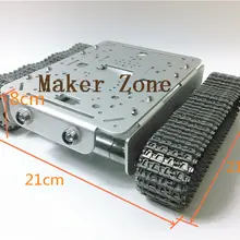 T200-MT амулетов в виде все металлические бак, алюминиевый бак шасси с Роботизированная рука интерфейс со скоростью detectionencoder, для салона автомобиля пижамы с принтом робота