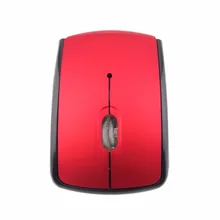 Новая складная беспроводная мышь для ПК ноутбук мини USB 2,4 ГГц Оснастки Трансивер Оптический складной Прямая